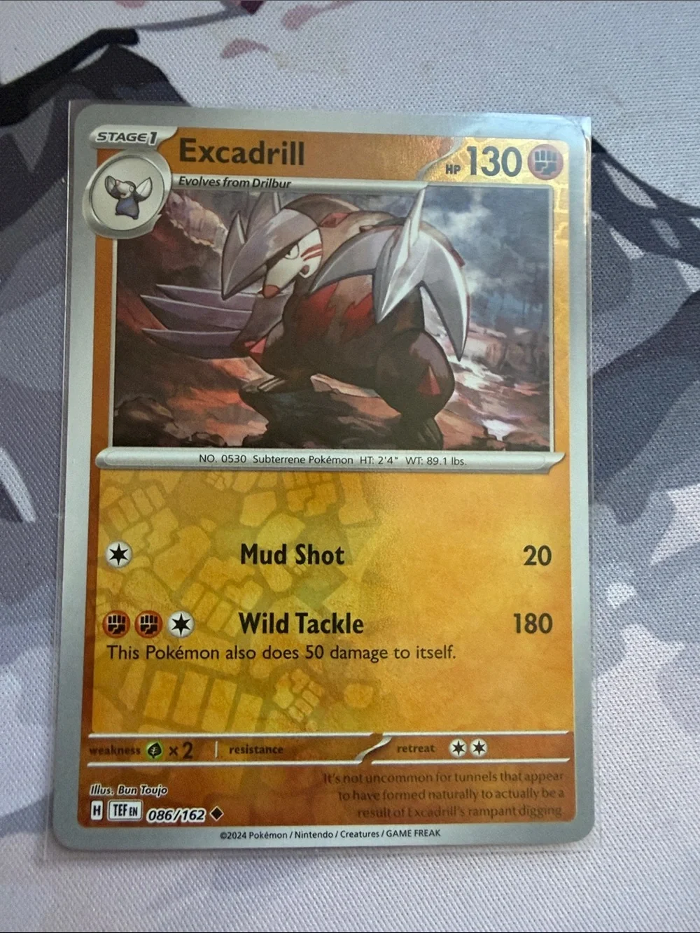 Drilbur & Excadrill Pokémon Evolution Card Lot Reverse Holo ⛏️ ✨5/$25✨